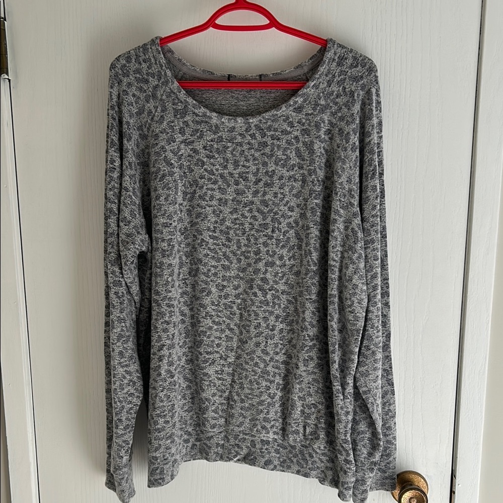 22. Buffalo David Bitton Gray Relaxed Long Sleeve Hoodie